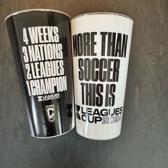 MLS 2024 Leagues Cup drinking glasses - Picture 1 of 4